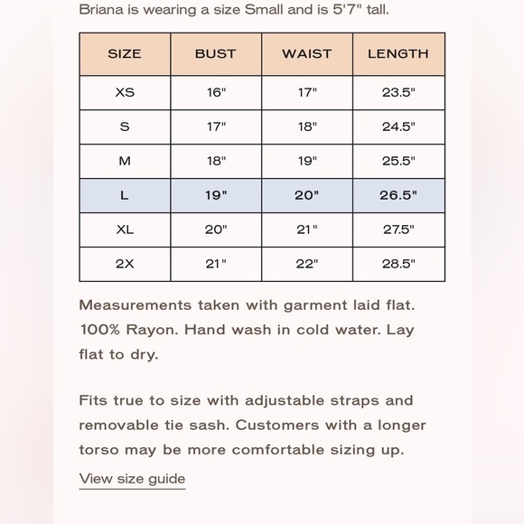 YIREH Hudson Romper in Peach. Size Large - Picture 7 of 8